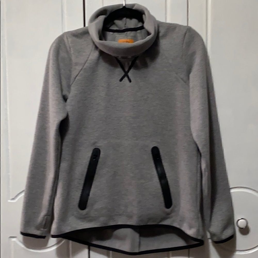 Champion Victory Fleece gray pullover jacket XS